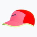 Šiltovka Brooks Lightweight Packable cherry tomato/neo pink