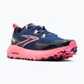Dámska bežecká obuv Brooks Cascadia 18 grey blue/pink/sunny lime 8