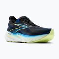 Pánska bežecká obuv Brooks Glycerin 22 wide fit black/cobalt/neo yellow 8