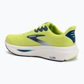 Pánske bežecké topánky Brooks Ghost 17 acid lime/navy/white 3