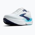 Pánske bežecké topánky Brooks Ghost Max 3 bright white/beacon blue/teal 4