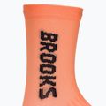 Bežecké ponožky Brooks Ghost Crew orange 3