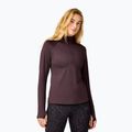 Dámska bežecká mikina Brooks Dash 1/2 Zip 3.0 brown