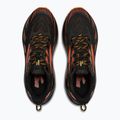 Pánske bežecké topánky Brooks Ghost Trail black/red/orange 5