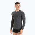 Pánske termo tričko longsleeve icebreaker Merino 150 Anatomica Crewe jet heather