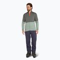 Pánska mikina Icebreaker Merino 400 RealFleece Descender LS Zip galaxy/ moss/ cb 2