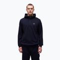 Pánska mikina Napapijri B-Badge Half Zip Hooded blu marine