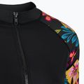 Hurley dámske plavecké tričko s dlhým rukávom Fiji Fantasy Zip Front Rashguard black 3
