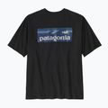 Pánske tričko Patagonia Boardshort Logo Pocket Responsibili ink black 3