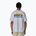 Pánske tričko Patagonia Boardshort Logo Pocket Responsibili white 3