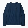 Dámske trekingové tričko Patagonia P-6 Logo Responsibili-Tee LS tidepool blue 8