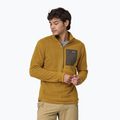 Pánska fleecová mikina Patagonia R1 Air Zip Neck cosmic gold