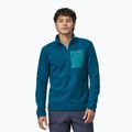 Pánska fleecová mikina Patagonia R1 Air Zip Neck lagom blue