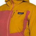 Dámska softshellová bunda Patagonia R1 CrossStrata Hoody burl red 3