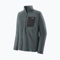 Pánska fleecová mikina Patagonia R1 Air Zip Neck nouveau green 8