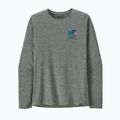 Pánske tričko Patagonia Cap Cool Daily Graphic-Waters trekking longsleeve chasing peaks/sleet green x-dye 7