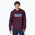 Patagonia P-6 Logo mikina Uprisal night plum