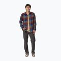 Pánske košeľa Patagonia Organic Cotton MW Fjord Flannel guides/superior blue 3