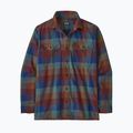 Pánske košeľa Patagonia Organic Cotton MW Fjord Flannel guides/superior blue 4