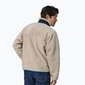 Pánska fleecová mikina Patagonia Classic Retro-X natural w/obsidian plum 2