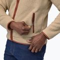 Pánska fleecová mikina Patagonia Retro Pile el cap khaki w/sisu brown fleece 5