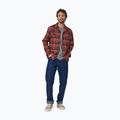 Pánska košeľa Patagonia Organic Cotton MW Fjord Flannel ice caps/burl red 3
