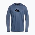 Pánske plavecké tričko longsleeve Quiksilver Solid Streak navy blazer/white