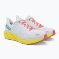 Pánska bežecká obuv HOKA Clifton 8 Wide white 1121374-BDBI 4