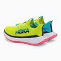 Dámska bežecká obuv HOKA Carbon X 3 evening primrose/scuba blue 3