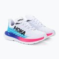 Dámska bežecká obuv HOKA Mach 5 white/scuba blue 5