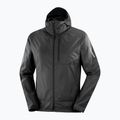 Pánska bežecká bunda Salomon Cross Wind deep black 4