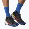 Salomon Speedcross 6 GTX pánska bežecká obuv black/surf the web/safety yellow 4