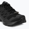 Pánske turistické topánky Salomon X-Adventure GTX Black/Black/Black 7