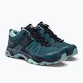 Dámske trekové topánky Salomon X Ultra 4 GTX navy blue L47352900 4
