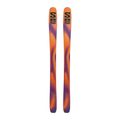 Salomon QST 98 + Skins reef waters/flame orange/royal purple zjazdové lyže 2