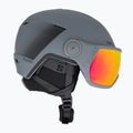 Salomon Pioneer LT Visor S2 lyžiarska prilba ebony/red 4