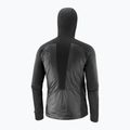 Pánska hybridná bunda Salomon Elixir Hybrid Hoodie Insulated deep black 8