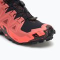Pánske bežecké topánky Salomon Spikecross 6 GTX cow hide/black/neon flame 7