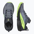 Pánska bežecká obuv Salomon Sense Ride 5 GTX flint stone/black/green gecko 10