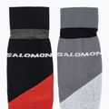 Salomon S/Access lyžiarske ponožky 2 páry black/beluga 7