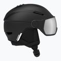 Lyžiarska prilba Salomon Pioneer Visor black/silver