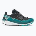 Pánska bežecká obuv Salomon Thundercross carbon/tahitian tide/peacock blue 2