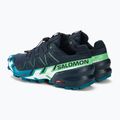 Pánska bežecká obuv Salomon Speedcross 6 carbon/tahitian tide/white 3