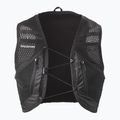 Bežecká vesta Salomon Active Skin 12 No Flasks black/metal