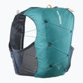 Bežecká vesta Salomon Active Skin 8 set tahitian tide/carbon 2