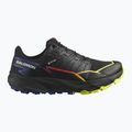 Pánska bežecká obuv Salomon Thundercross GTX  black/surf the web/safety yellow 9