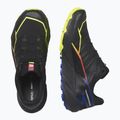 Pánska bežecká obuv Salomon Thundercross GTX  black/surf the web/safety yellow 13