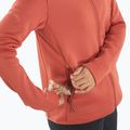 Pánska mikina Salomon Essential Midwarm Fz tandoori spice trekking 3