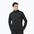 Pánska trekingová mikina Salomon Essential Midwarm deep black