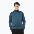 Pánska trekingová mikina Salomon Essential Midwarm Fz midnight navy